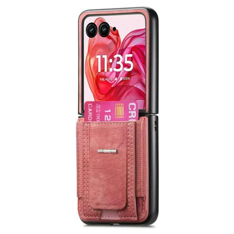 [With Stand] Motorola Moto Razr 40/Ultra Anti-drop Protective Flip Case - Image 11