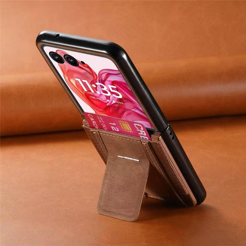 [With Stand] Motorola Moto Razr 40/Ultra Anti-drop Protective Flip Case - Image 17