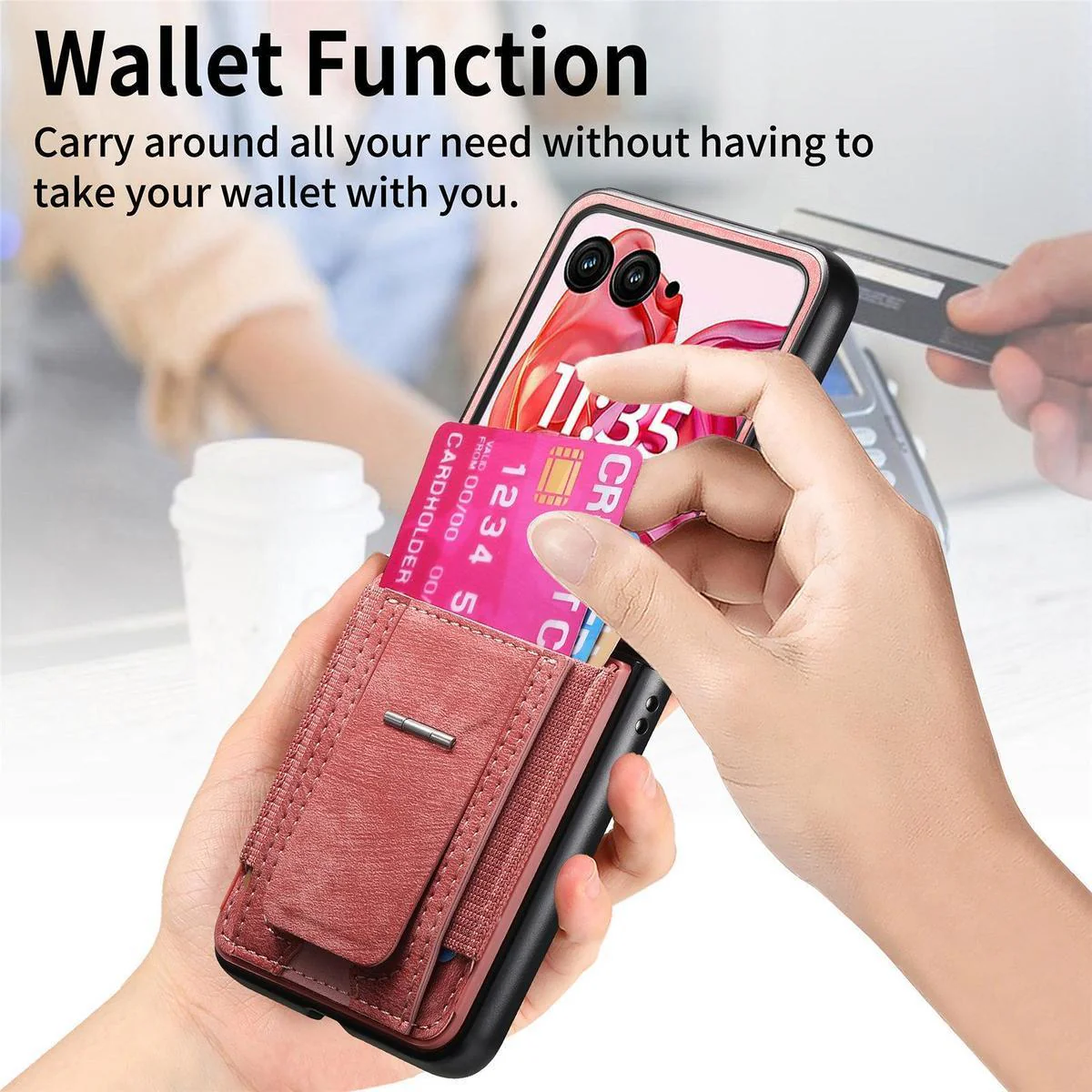 [With Stand] Motorola Moto Razr 40/Ultra Anti-drop Protective Flip Case - Image 5