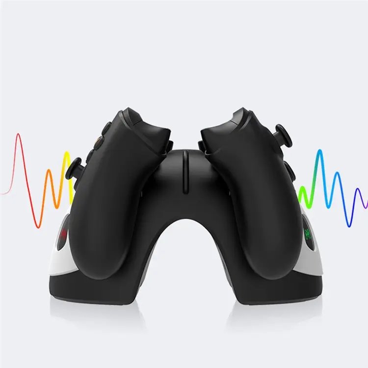 Xbox Controller Charging Station Panda Design Charger Dock with 2 x 1100mAh Battery - Image 3