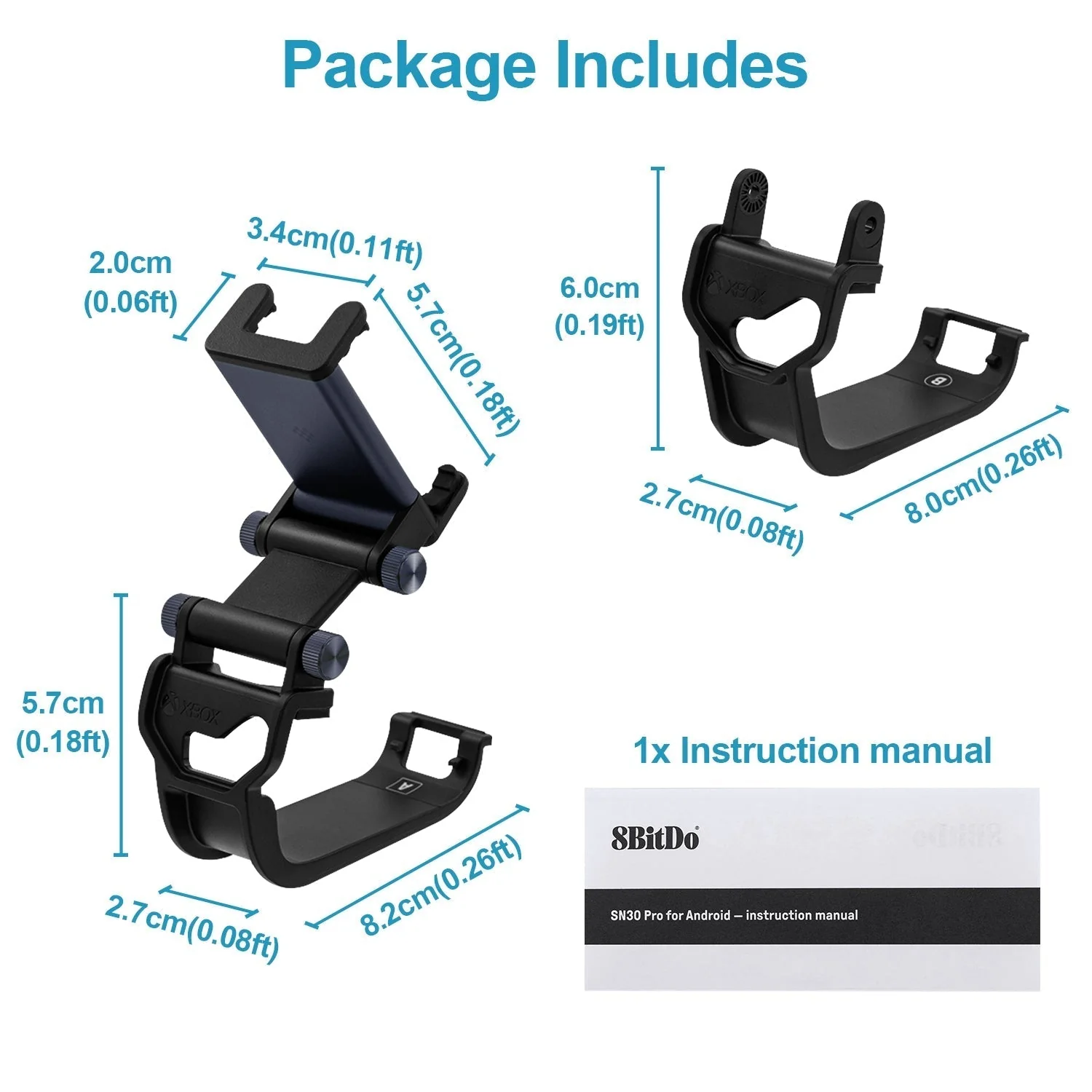 Xbox One, Xbox 360 Elite, Xbox Series X/S Controllers Mobile Gaming Clip - Image 14
