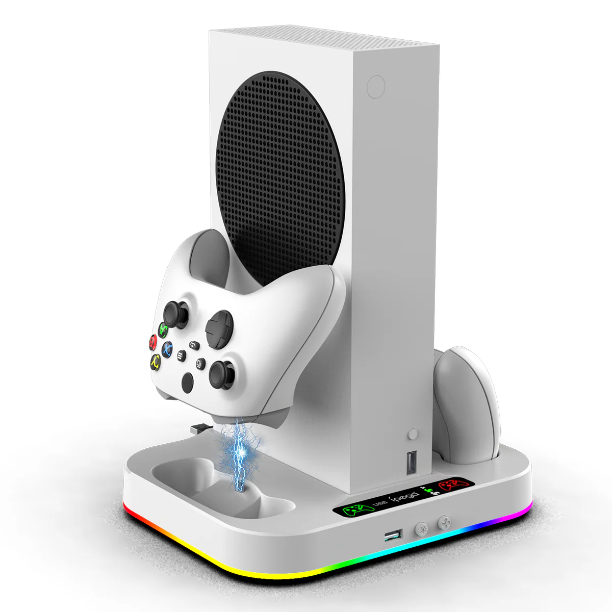 Xbox Series S Charging Dock Cooling Fan Controller Charger Base Station with 2x1400mAh Battery - Image 5