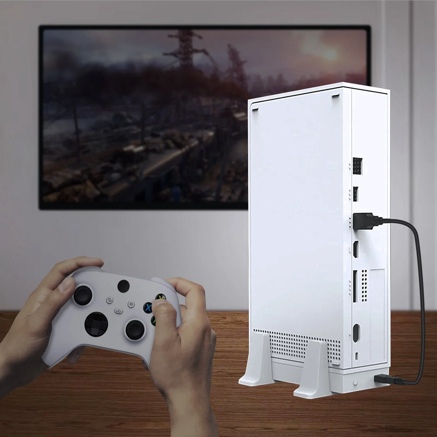Xbox Series S Console Cooling Dual Fan Vertical Stand Base - Image 9