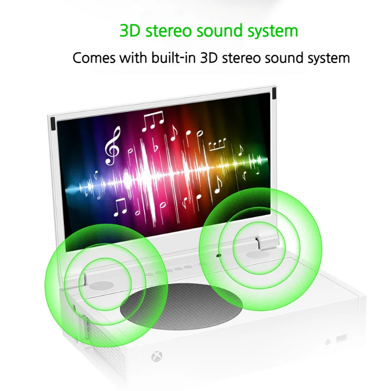 XBox Series S - Portable Monitor Screen 14" inch 4K 60HZ Built In 3D Gaming Speaker - Image 3