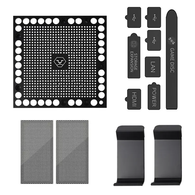 Xbox Series X Host Multifunction Heat Dissipation Dust Cover Game Controller Hanger Headphone Holder Bracket - Image 2