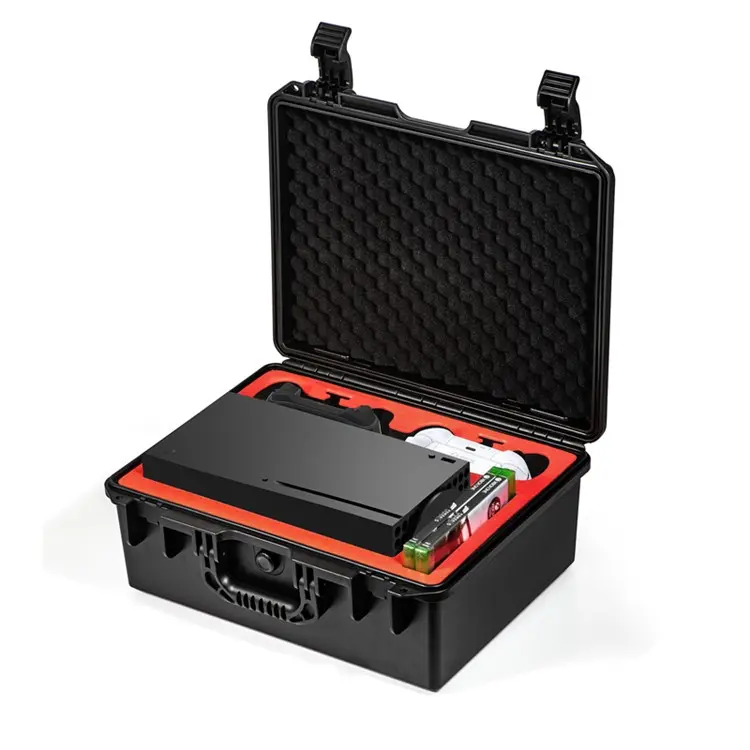 Xbox Series X Portable Heavy Duty Anti-Shock Storage Box Waterproof Carrying Box Suitcase - Image 3