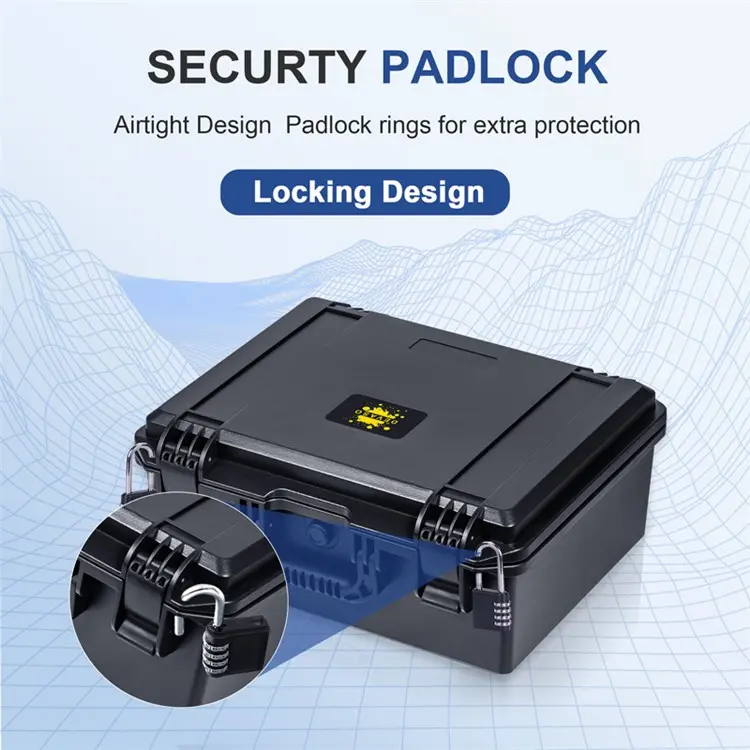Xbox Series X Portable Heavy Duty Anti-Shock Storage Box Waterproof Carrying Box Suitcase - Image 8