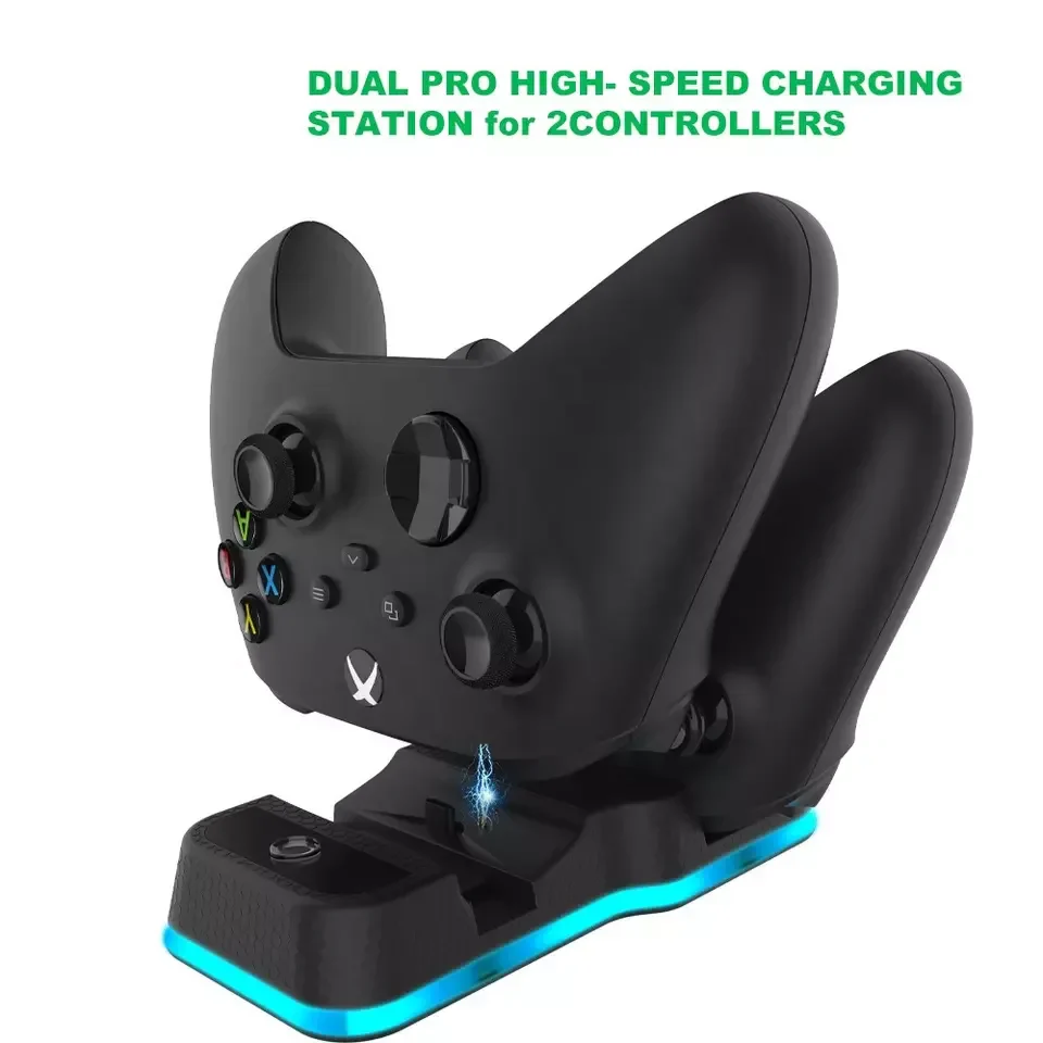 Xbox Series X/S Dual Charging Station with Dual USB-C Ports & LED Indicator - Image 8