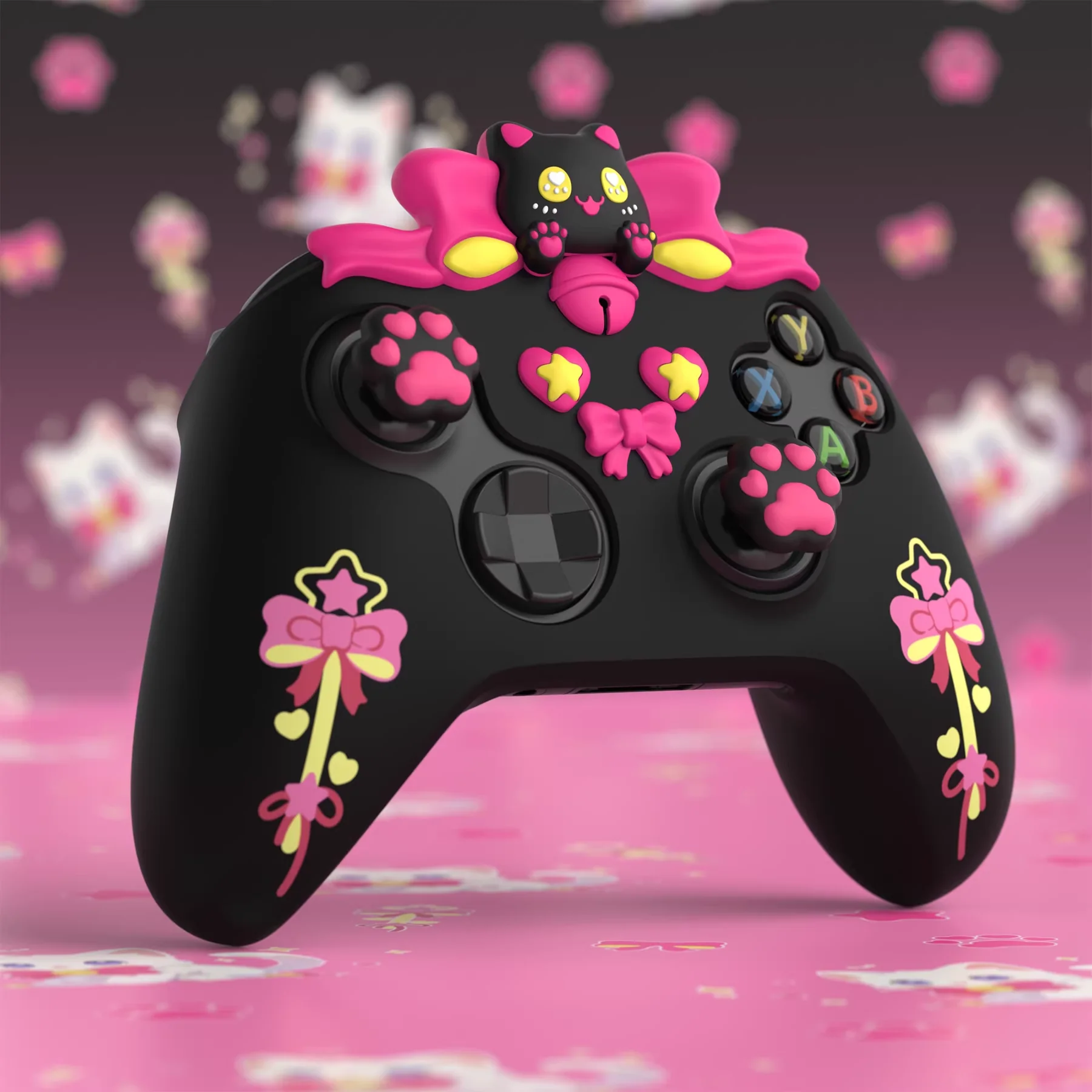 Xbox Series X/S - Sweetheart Kitty Cartoon Silicone Anti-Slip Wireless Controller Cover - Image 10