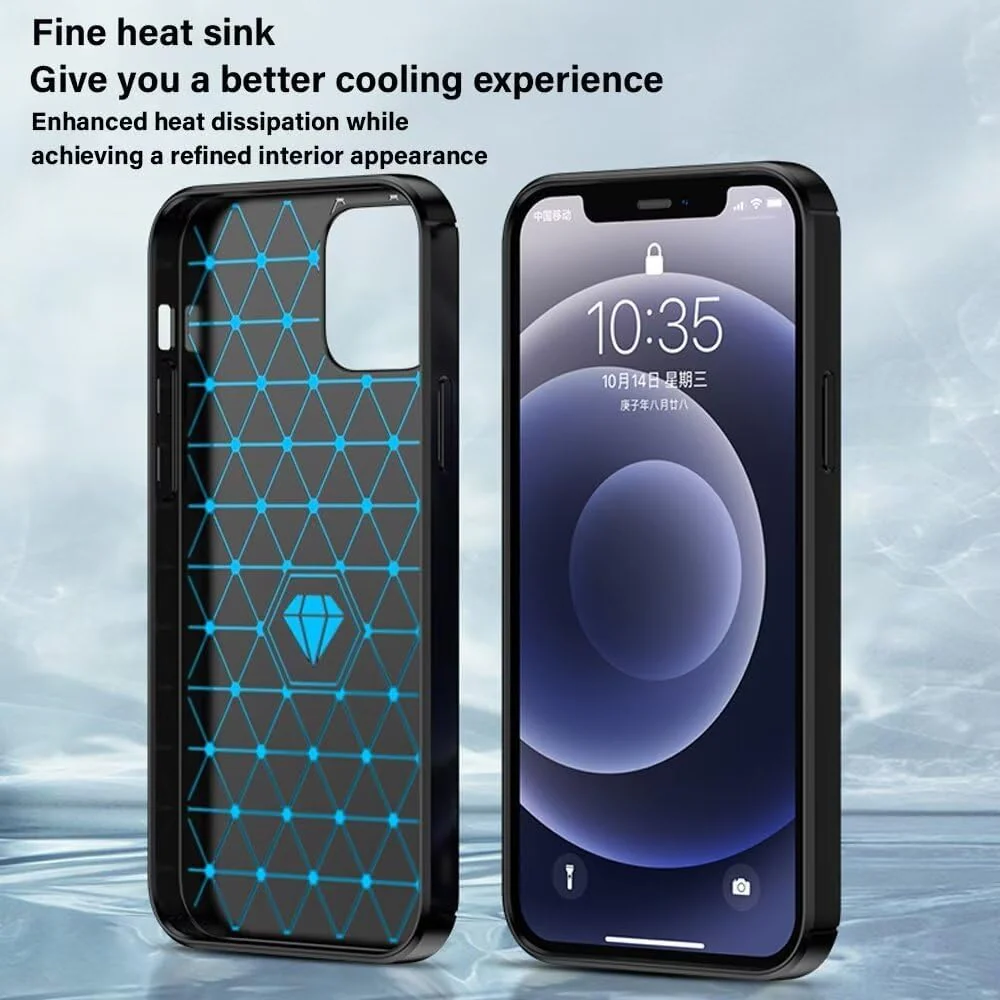 XIAOMI Mi 13T/13T Pro - Shield Shockproof Rugged Heavy Duty Case With 2PC 9H Glass Screen Protector - Image 2