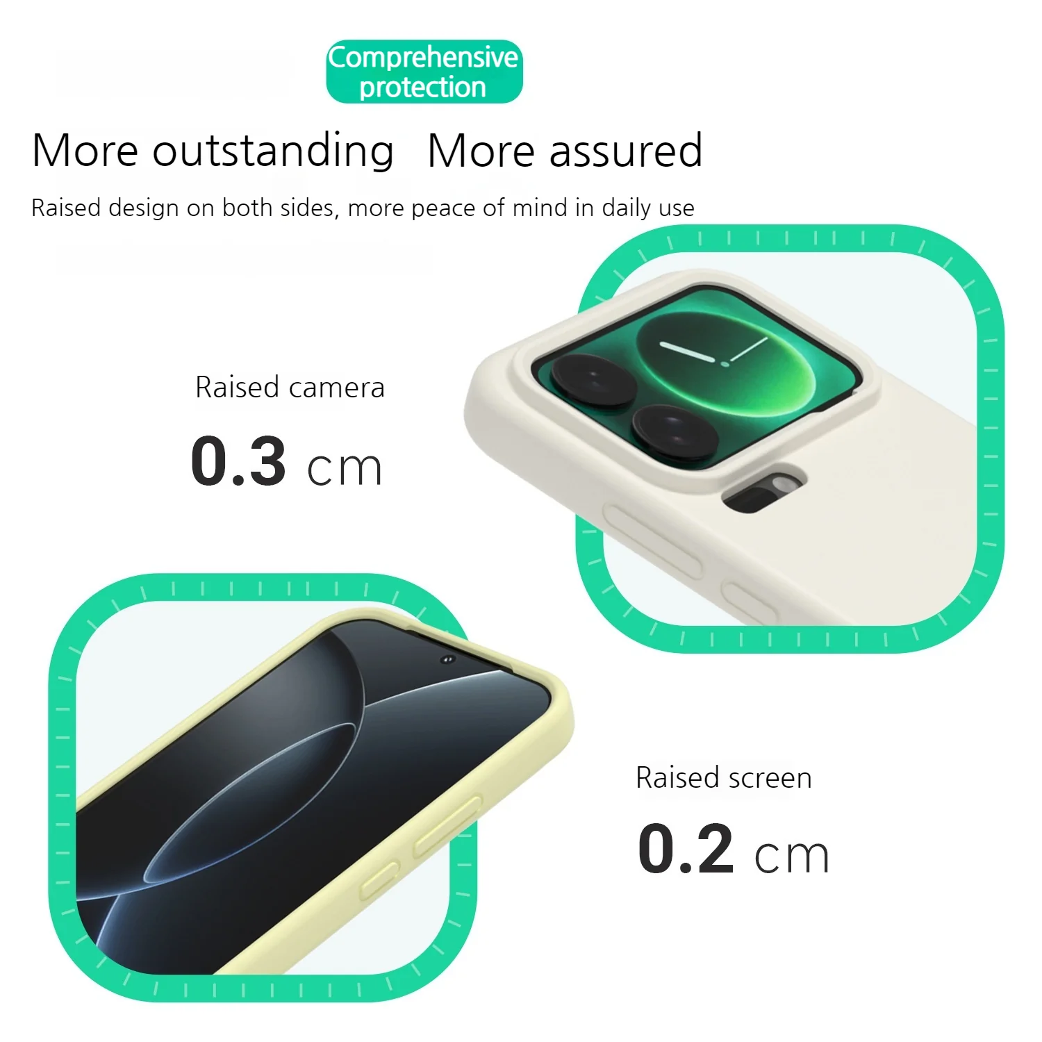Xiaomi Mi 17/Air/Pro/Max - Minimalist Liquid Silicone Shockproof Phone Case - Image 13