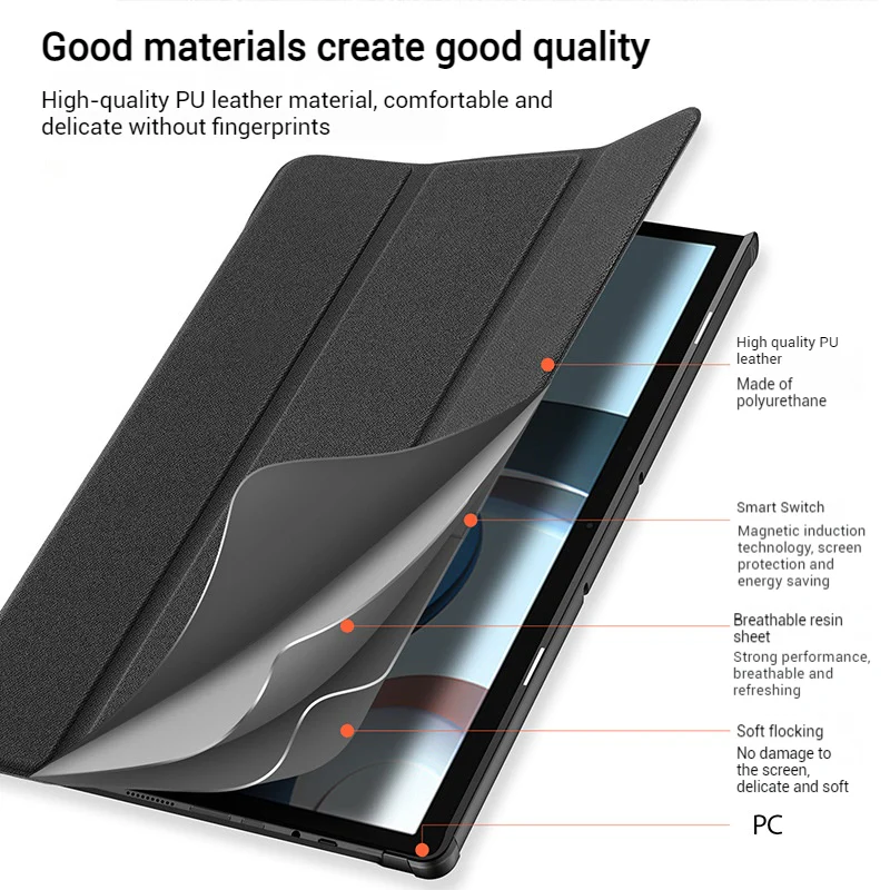 Xiaomi Redmi Pad Pro 4/5G 12.1'' (2024) Multi-functional Drop-resistant Protective Case - Image 7