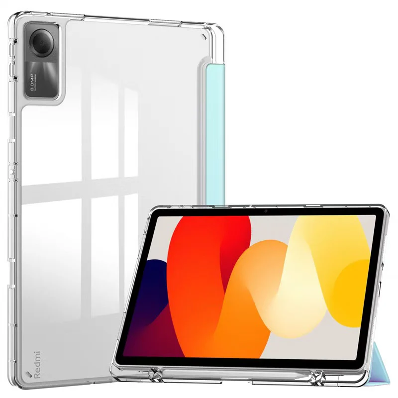Xiaomi Redmi Pad SE 11’’ (2023) Translucent FlipCover Case With Pen Slot - Image 8