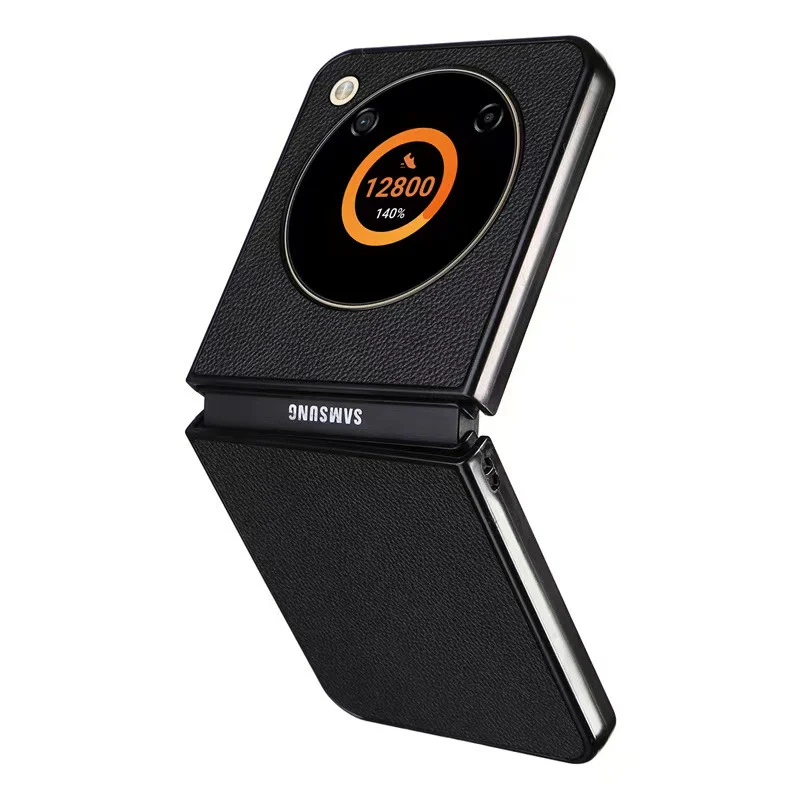 ZTE Nubia Flip Minimalist Shockproof Flip Genuine Leather Case - Image 3