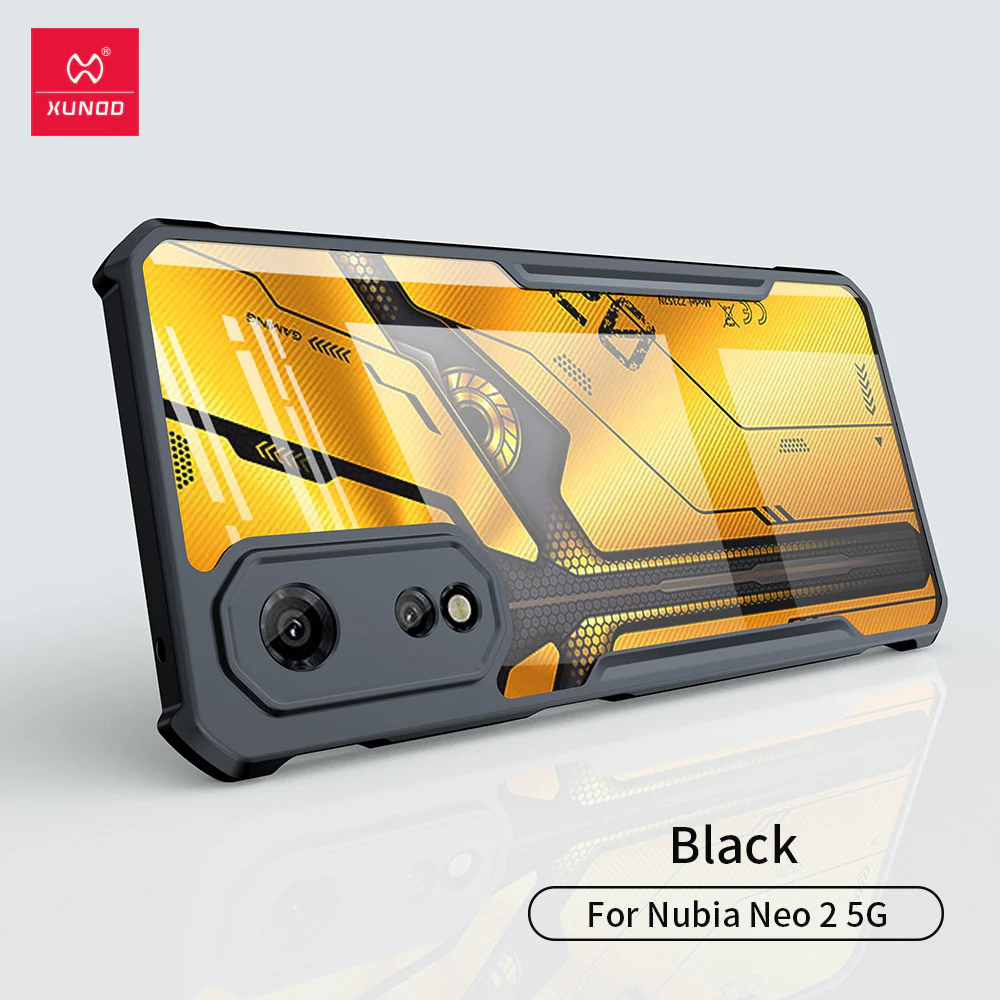 ZTE Nubia Neo 2 5G Minimalist Clear Full-Body Shockproof Case - Image 4