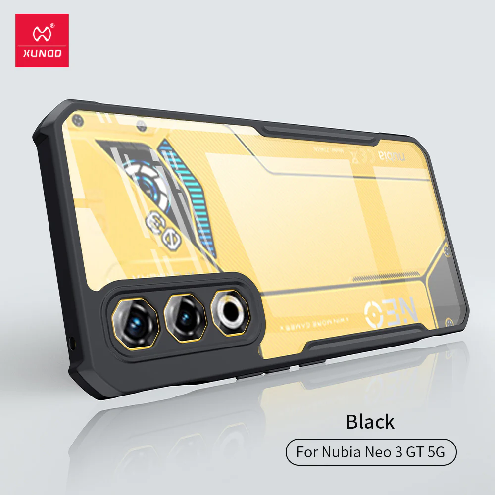ZTE Nubia Neo 3 5G/GT Minimalist Clear Full-Body Shockproof Case - Image 4