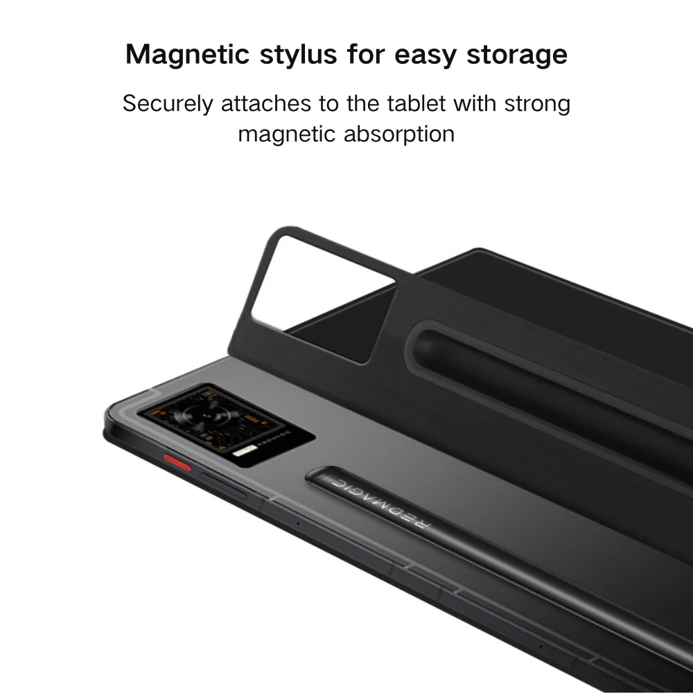 ZTE nubia Red Magic 12.1" - Magnetic Ultra-Thin Multi-Functional Tablet Protective Case - Image 5